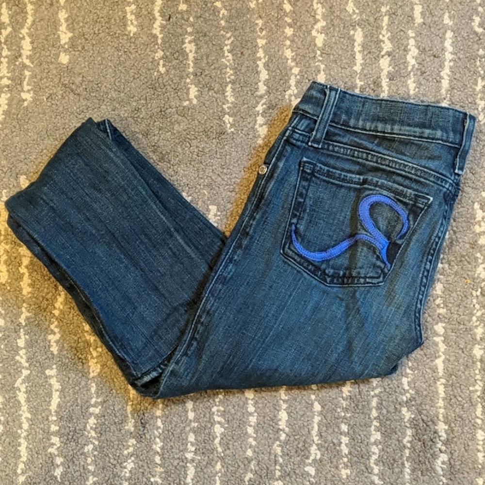 • rock & republic • dark wash skinny jeans